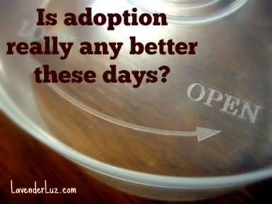 is adoption better today