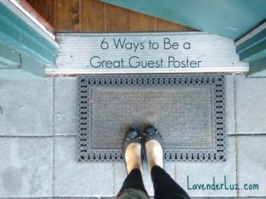 How to Be a Great Guest Poster