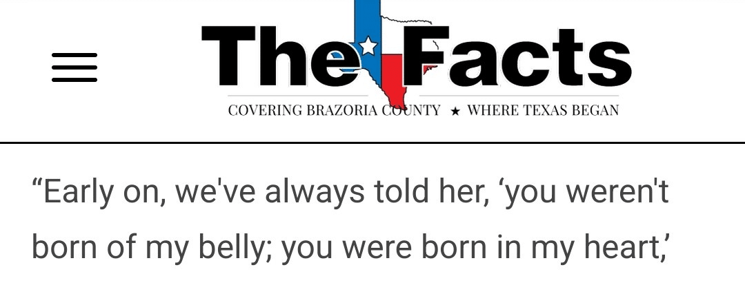you weren't born of my belly but you were born in my heart